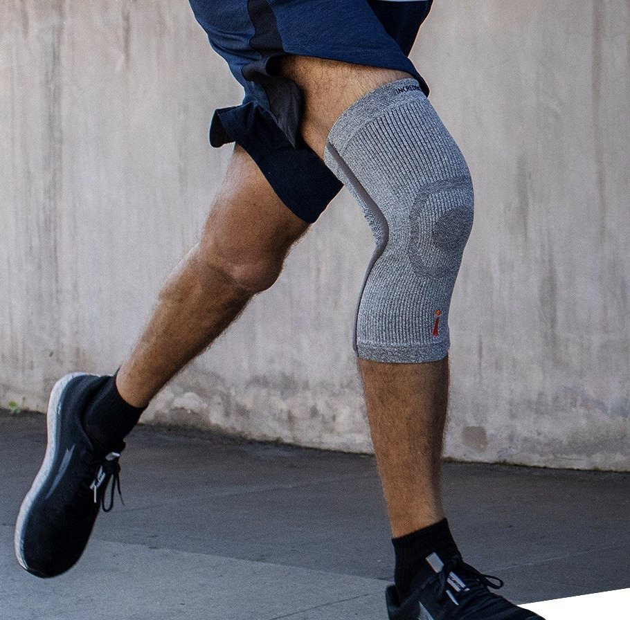 Tutore Incrediwear sulla gamba